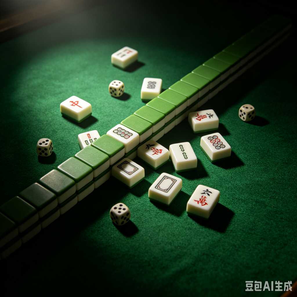 embossed mahjong set design