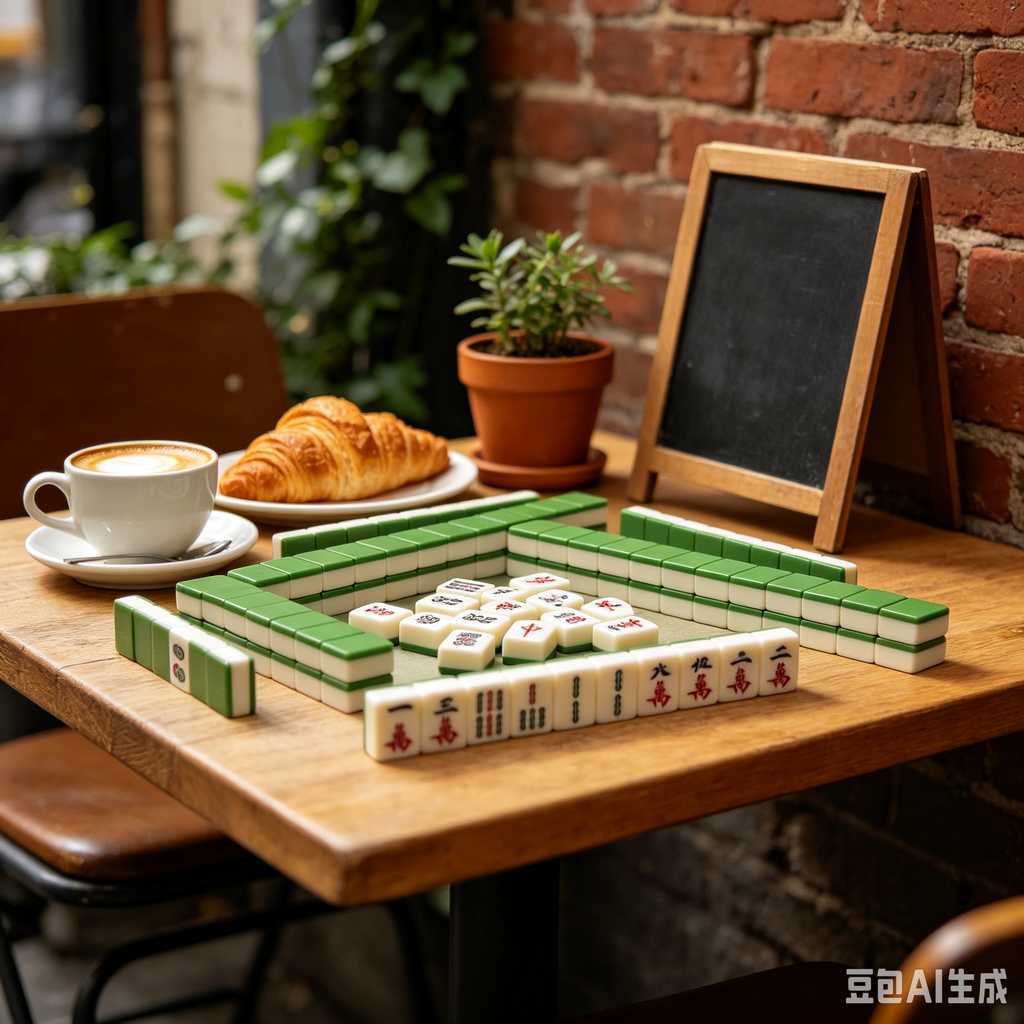 premium resin mahjong tiles